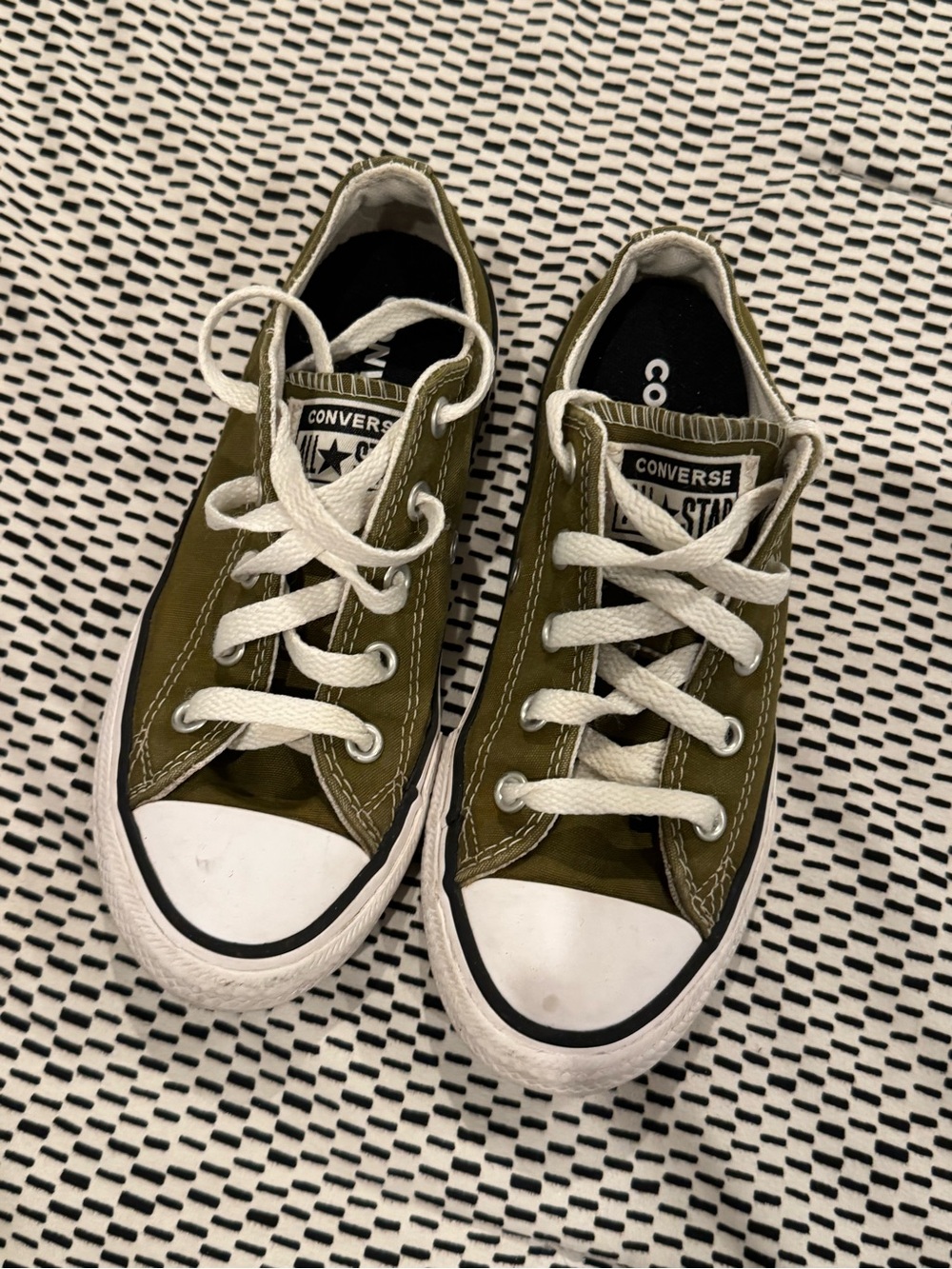 Converse Kids Olive Green Sneakers (13)